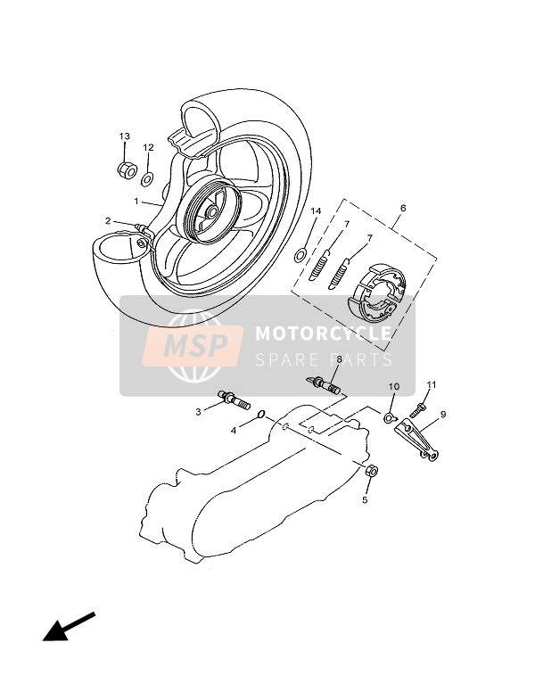 9010106M2700, Boulon De Palier, Yamaha, 0